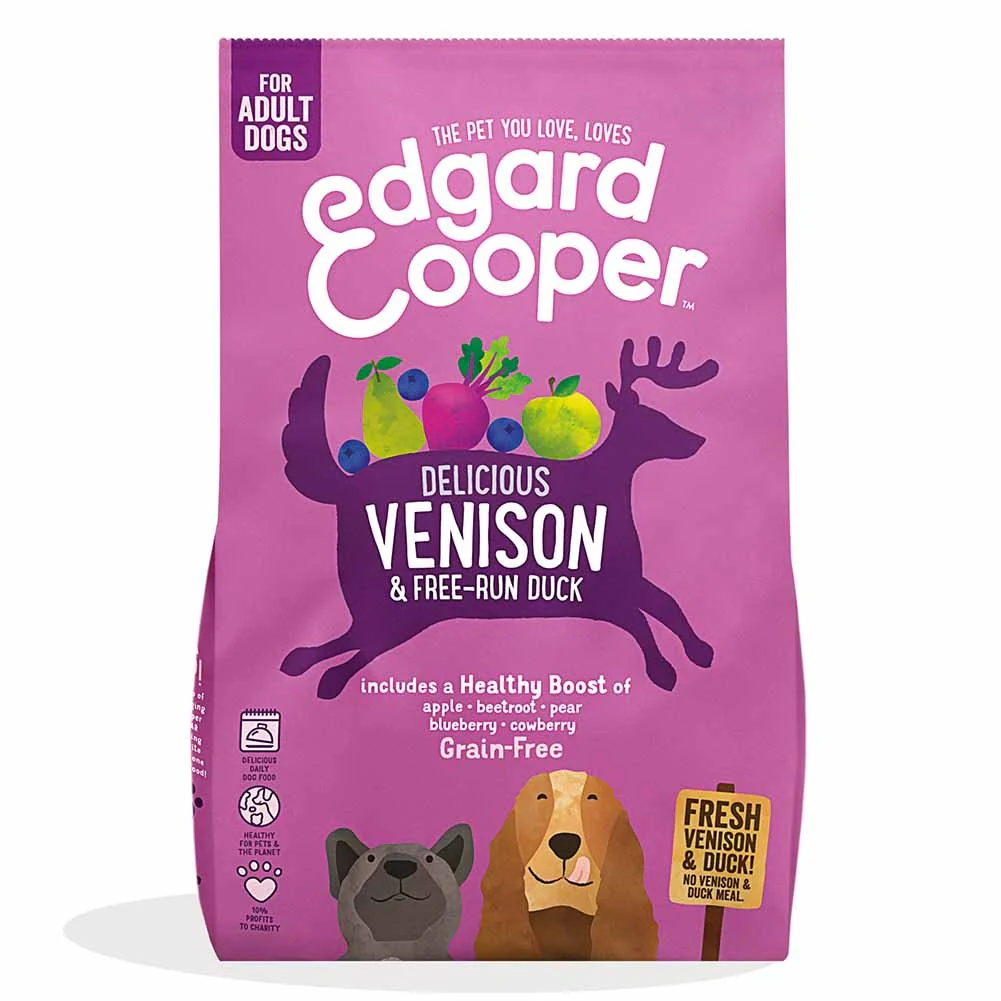 Alimento cane Adulto Cervo e Anatra Edgard Cooper 12kg - Image 3