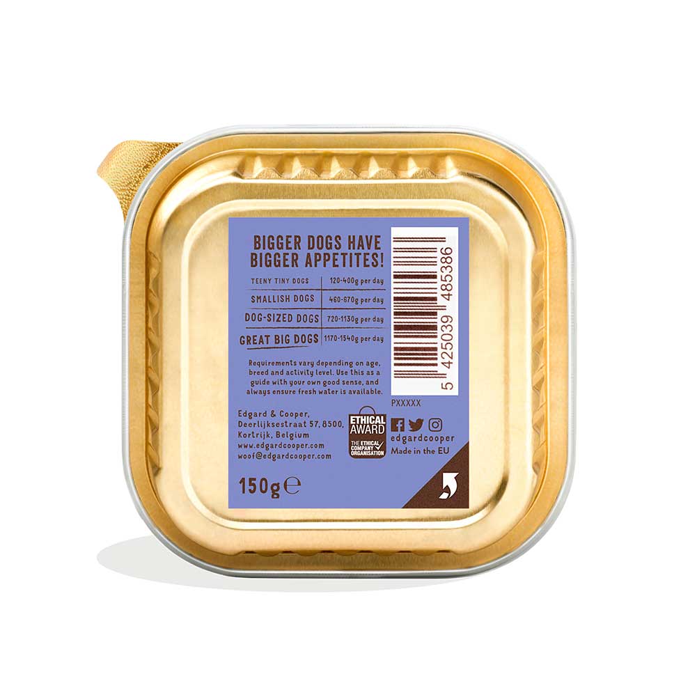 Alimento cane Adulto Manzo e Anatra 150g Edgard Cooper - Image 4