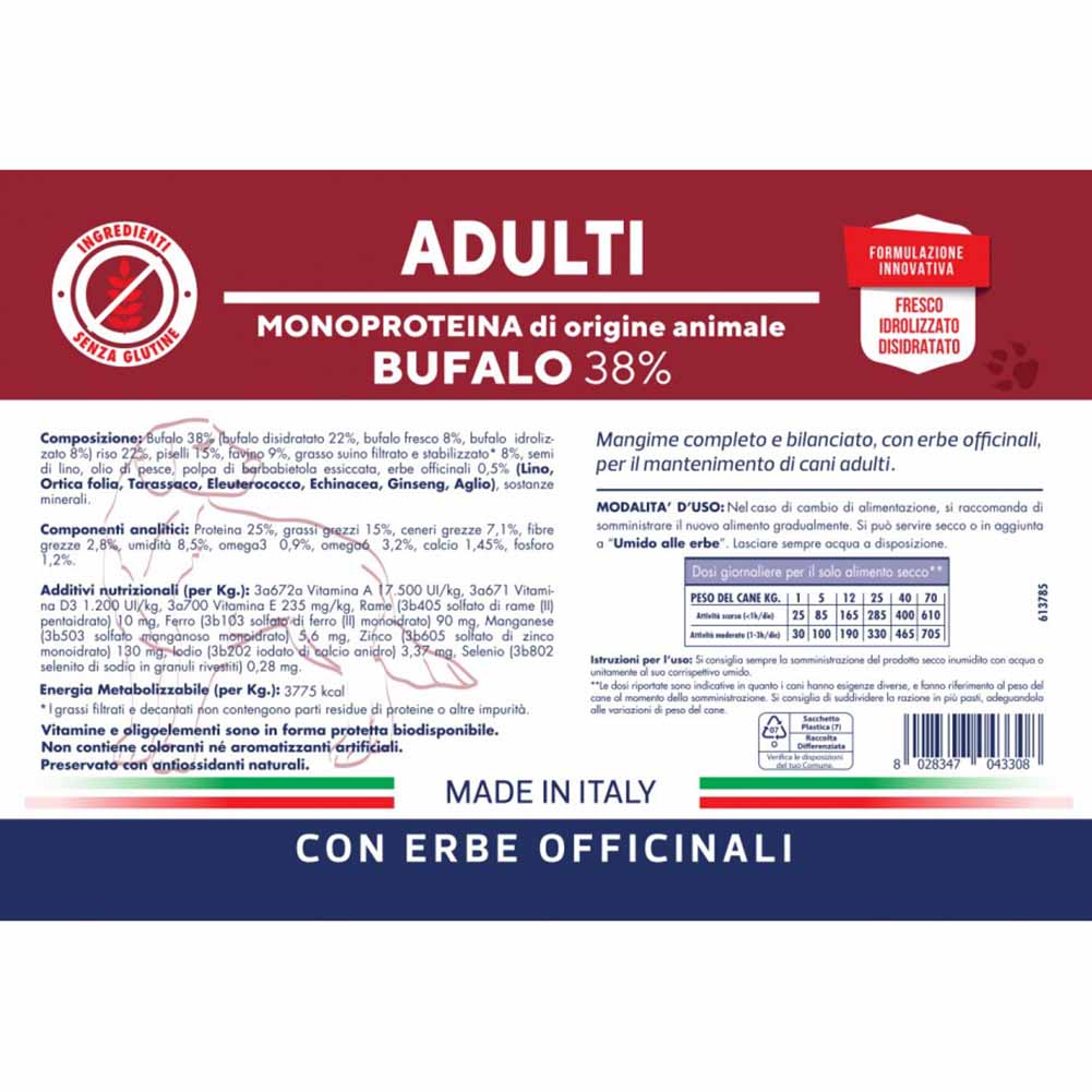 Alimento secco cane adulto bufalo Vet Line - Image 5