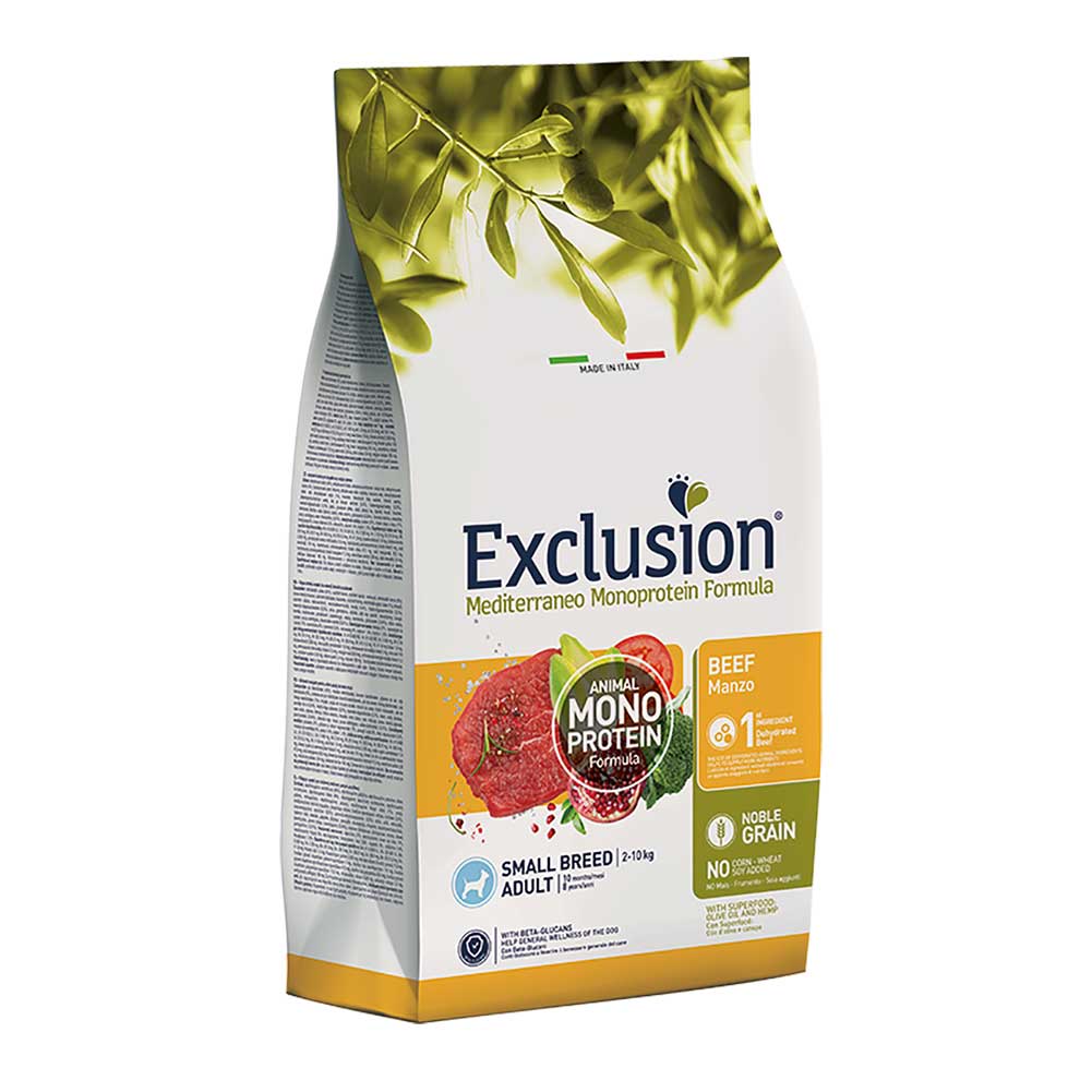 Alimento secco per cani Adult small Mediterraneo Manzo Exclusion - Image 4