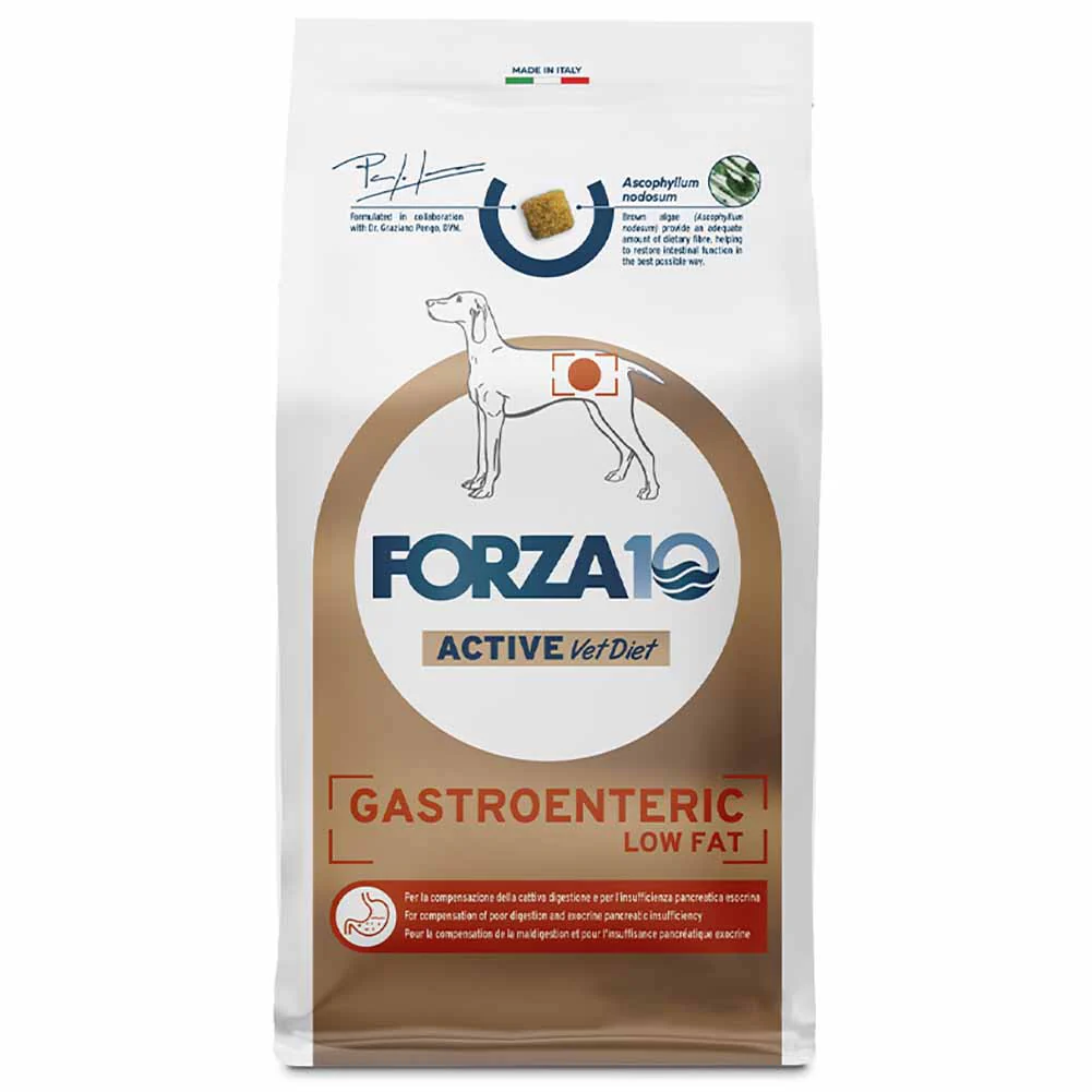 Alimento secco per cani Forza 10 Gastoenteric Low Fat 10 kg