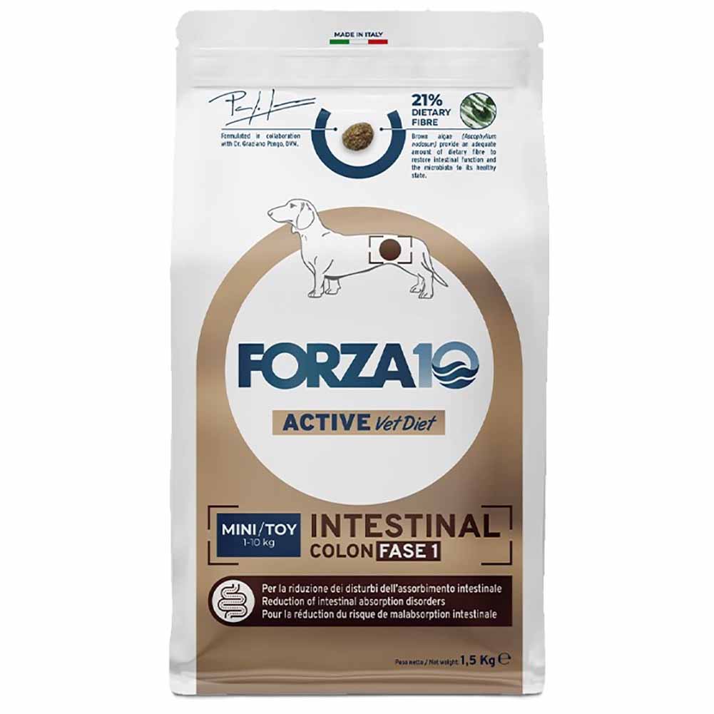 Alimento secco per cani Forza10 Intestinal Colon Active Fase 1 Mini Toy 1,5kg