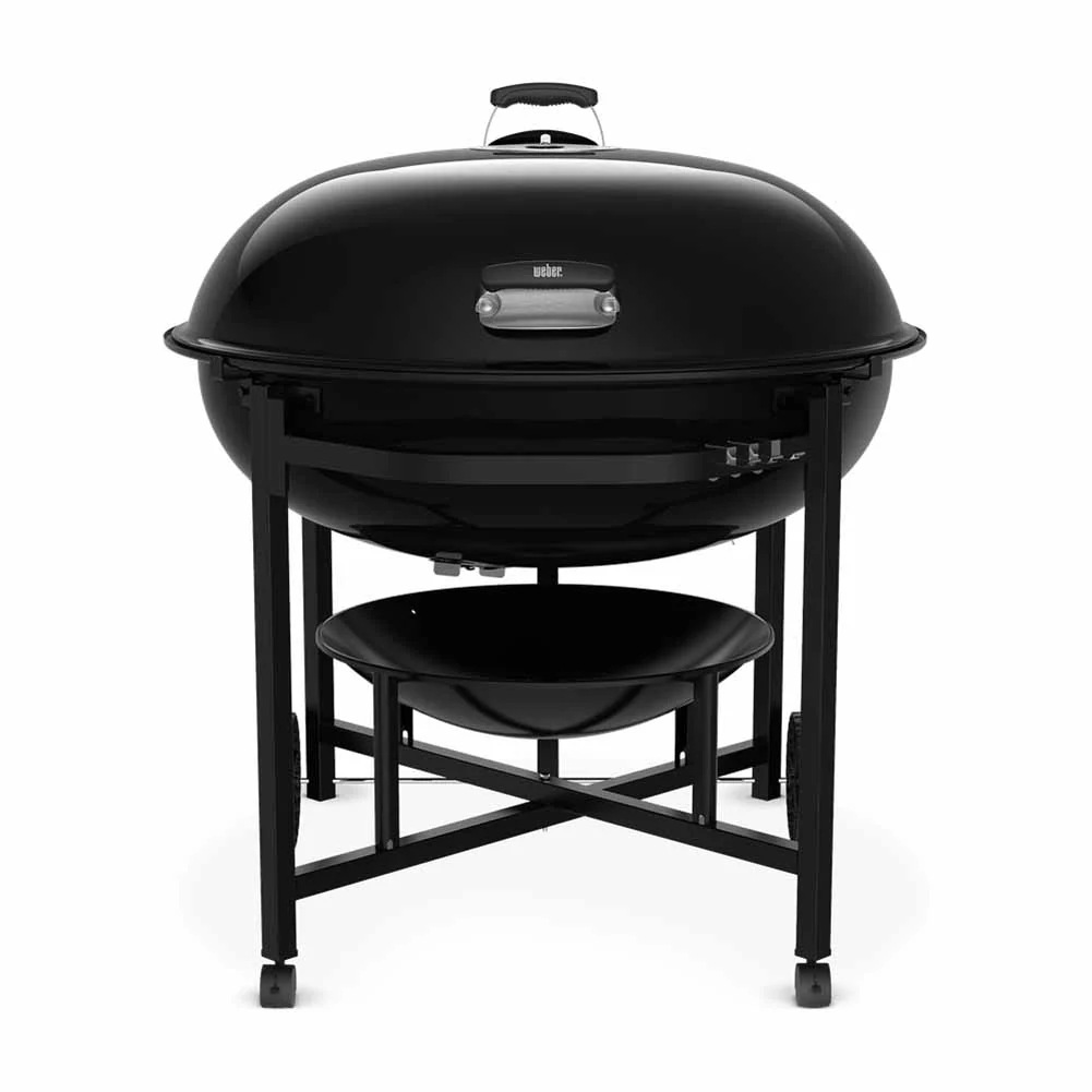 Weber Ranch Kettle 6004 Nero Barbecue a Carbone Grande Capacità
