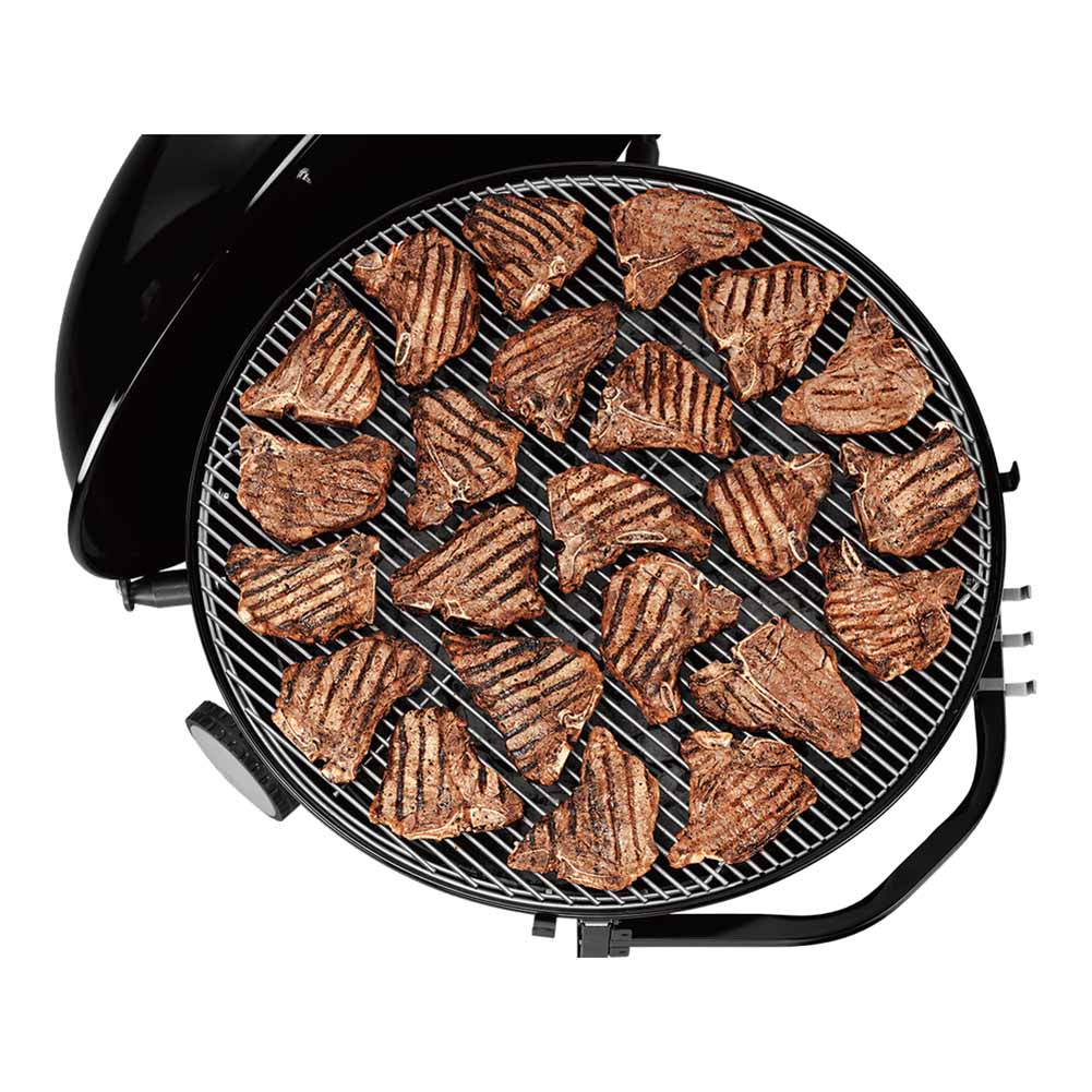 Weber Ranch Kettle 6004 Nero Barbecue a Carbone Grande Capacità - Image 3