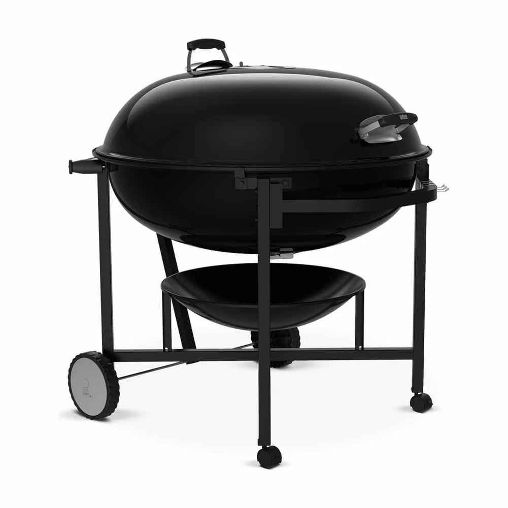 Weber Ranch Kettle 6004 Nero Barbecue a Carbone Grande Capacità - Image 4