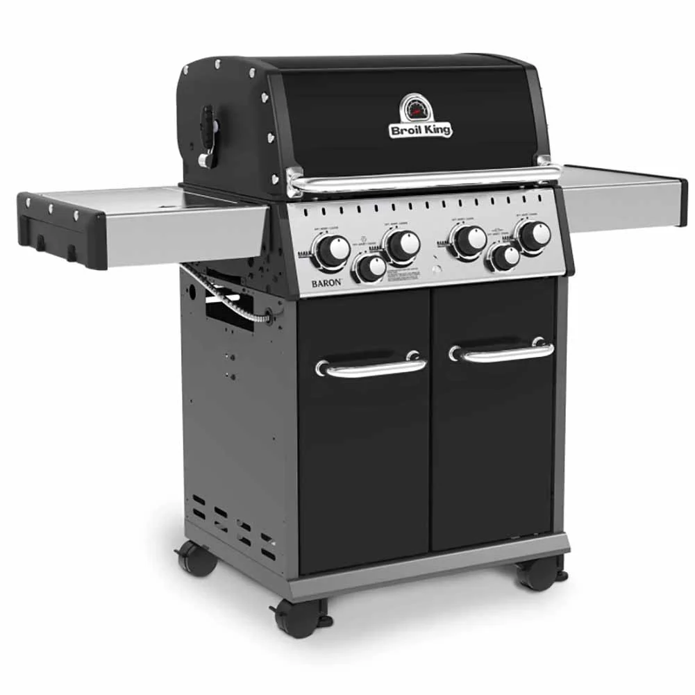 Broil King Baron 490 Barbecue a gas con fornello laterale e girarrosto - Image 2