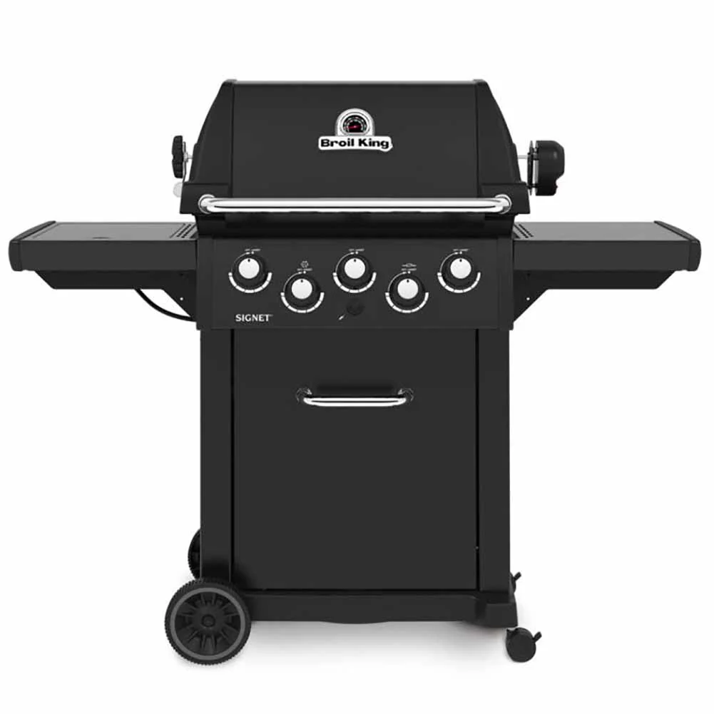 Broil King Signet 390 Shadow 15B.946883SDW Barbecue a gas con girarrosto e fornello laterale
