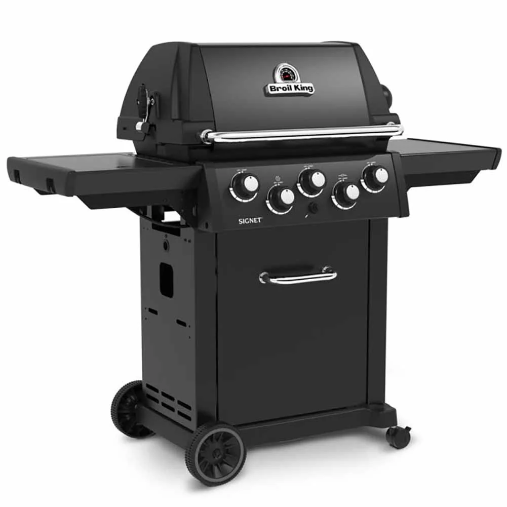 Broil King Signet 390 Shadow 15B.946883SDW Barbecue a gas con girarrosto e fornello laterale - Image 2