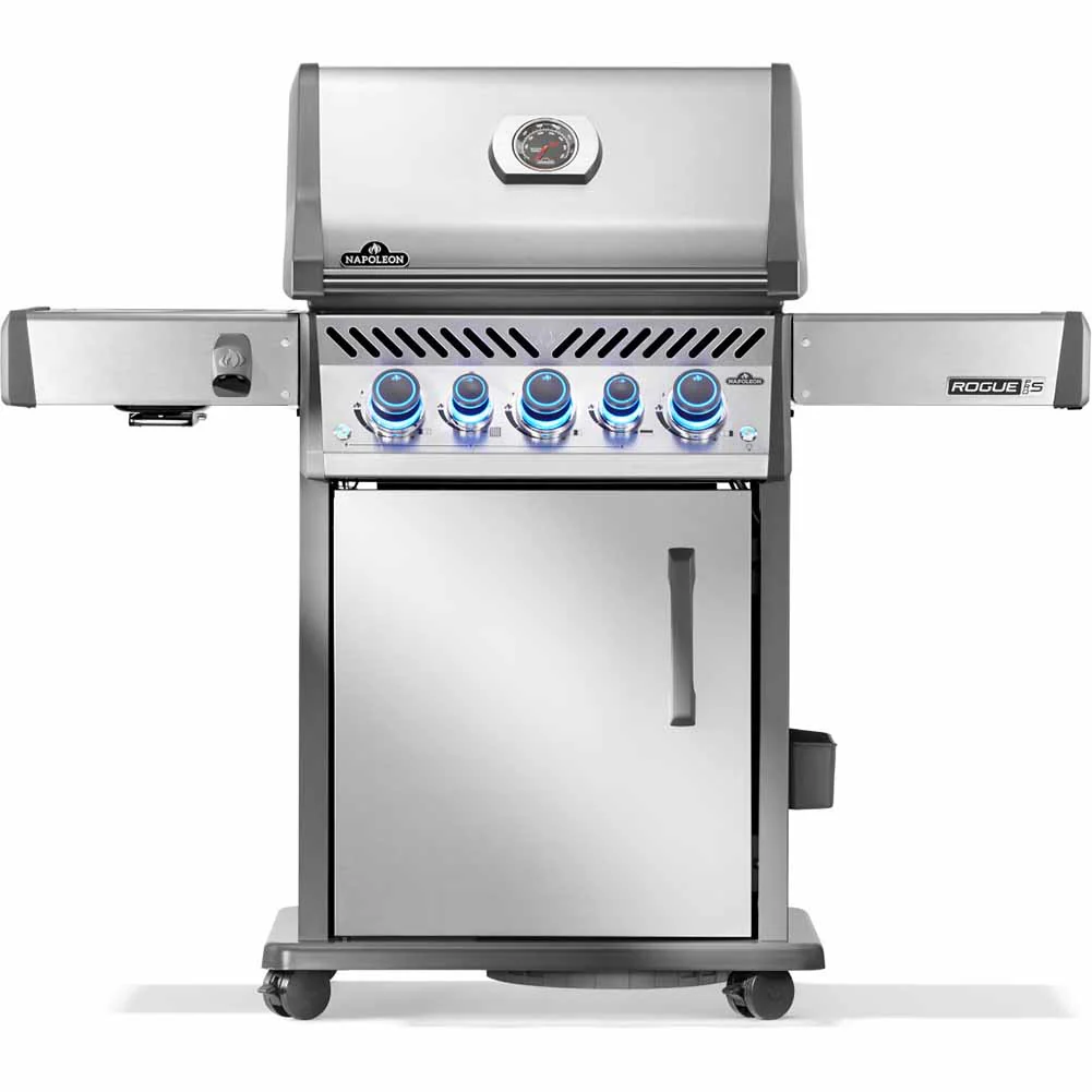 Napoleon Rogue PRO-S 425 Barbecue a gas inox con Sizzle Zone e bruciatore posteriore