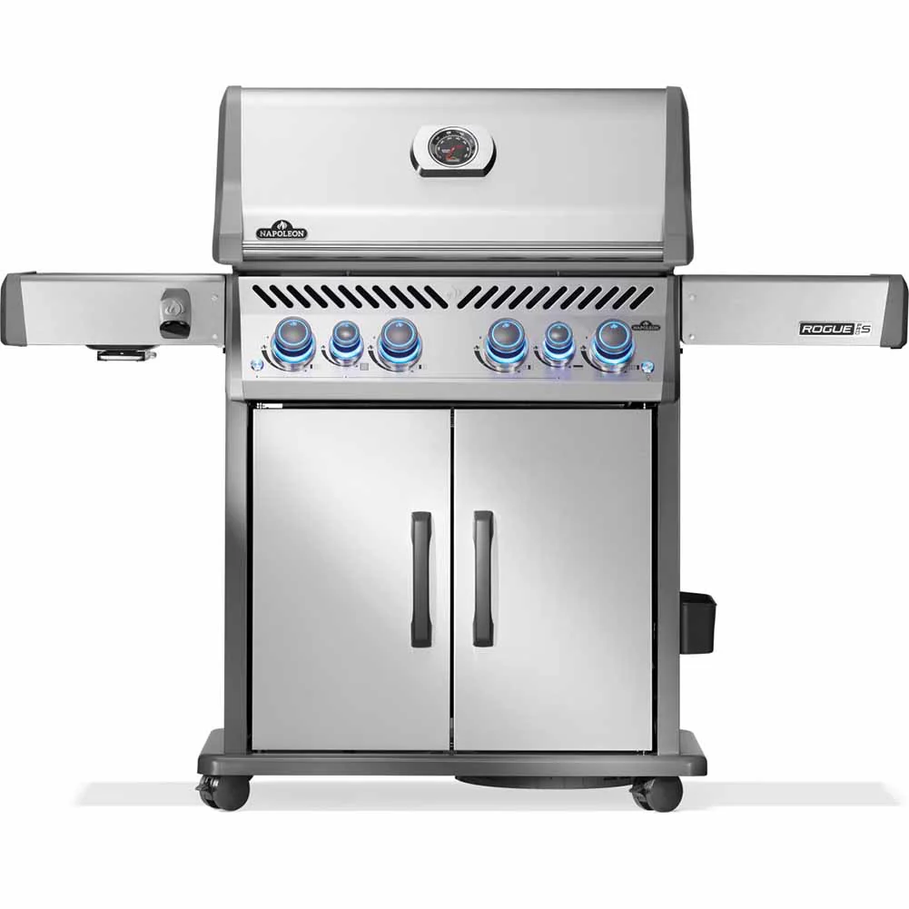 Napoleon Rogue PRO-S 525 Barbecue a gas inox con Sizzle Zone e bruciatore posteriore
