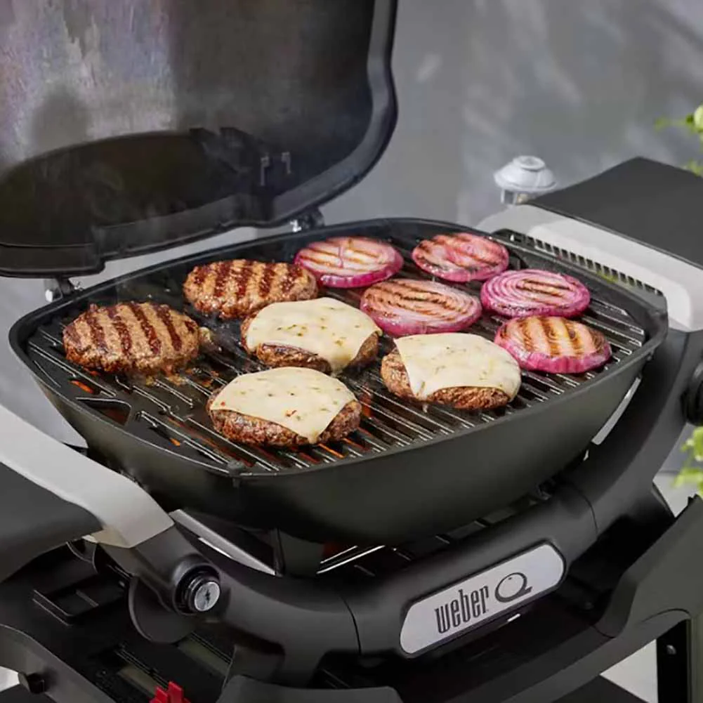 Weber Q1200N Barbecue a Gas Portatile con Stand e Coperchio Alto - Image 4