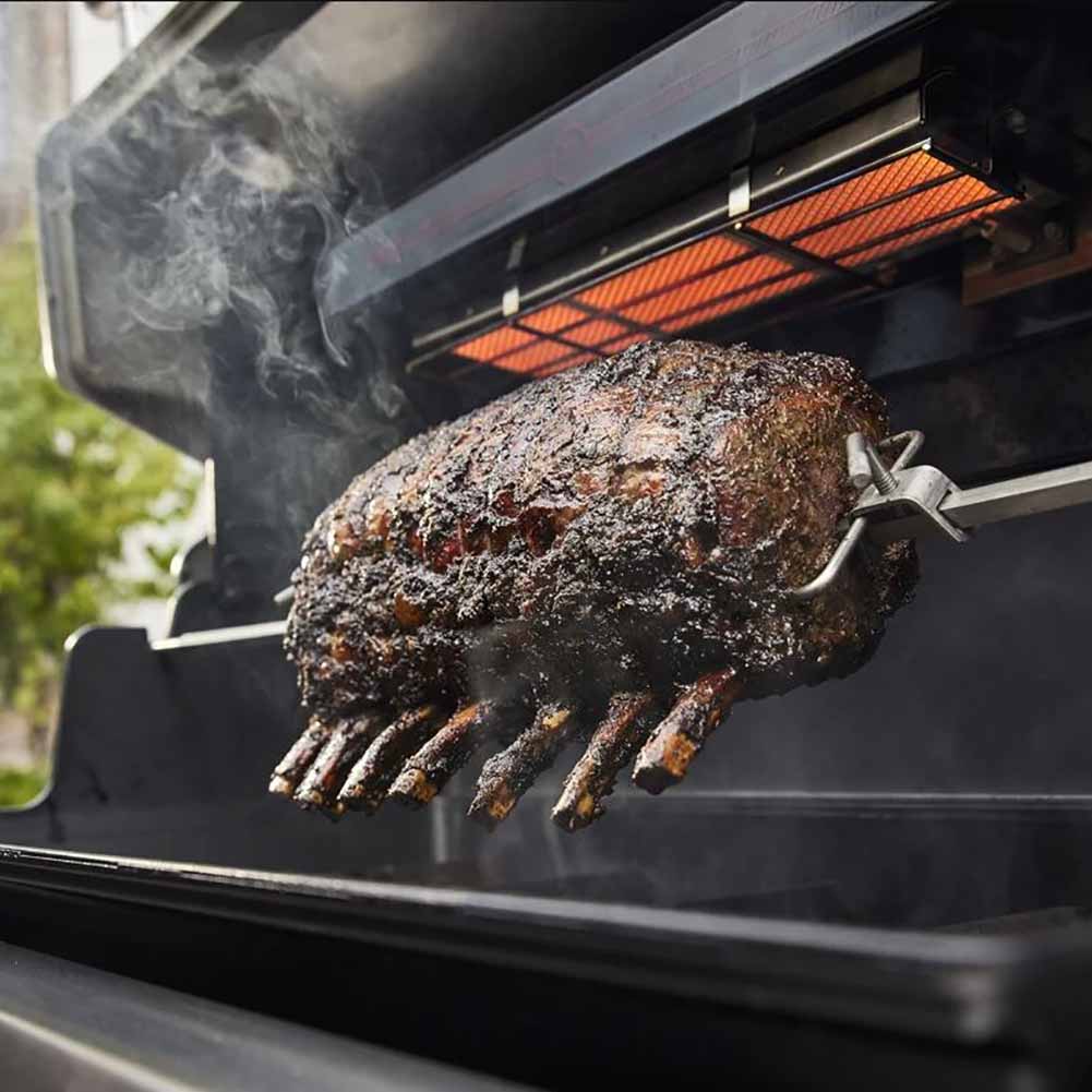Weber Summit FS38X Nero Barbecue a Gas Smart con Sear Zone Infrarossi e Girarrosto - Image 4