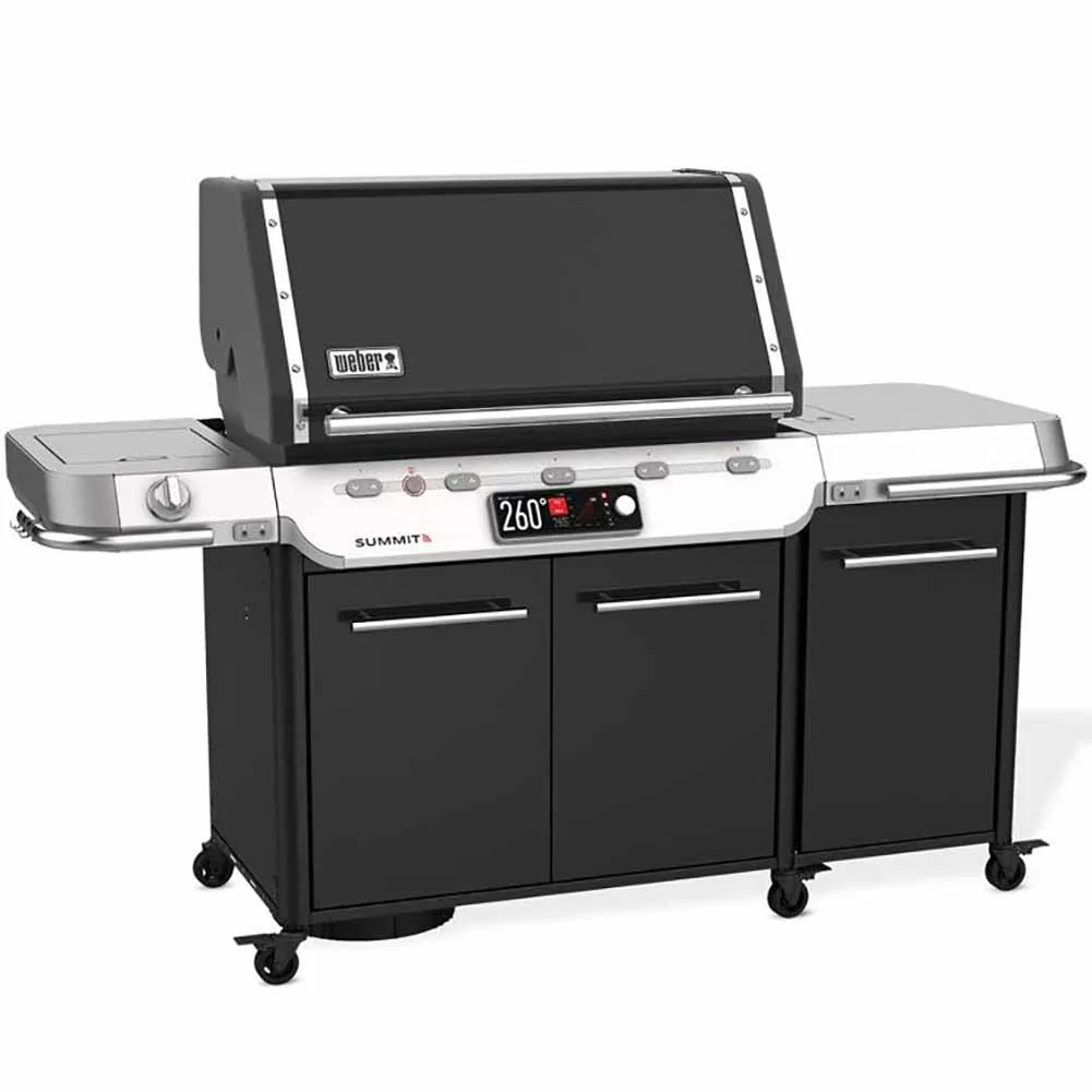 Weber Summit FS38X Nero Barbecue a Gas Smart con Sear Zone Infrarossi e Girarrosto - Image 5