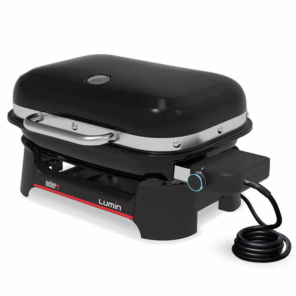 Weber Lumin Compact barbecue elettrico con custodia premium protettiva - Image 3