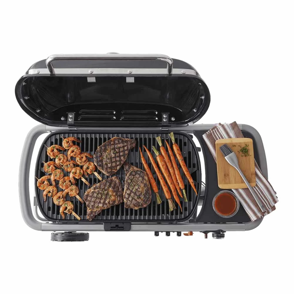 Weber Traveler Stealth Edition Barbecue Portatile a Gas Pieghevole - Image 5