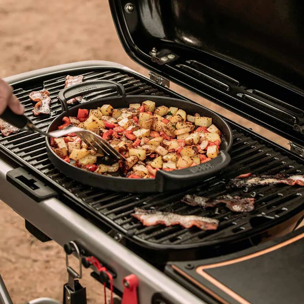 Weber Traveler Stealth Edition Barbecue Portatile a Gas Pieghevole - Image 7
