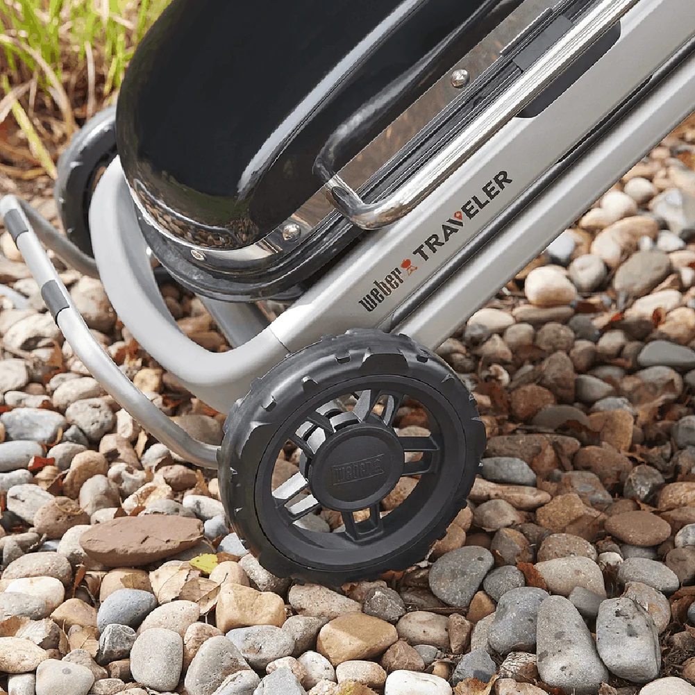 Weber Traveler Stealth Edition Barbecue Portatile a Gas Pieghevole - Image 8