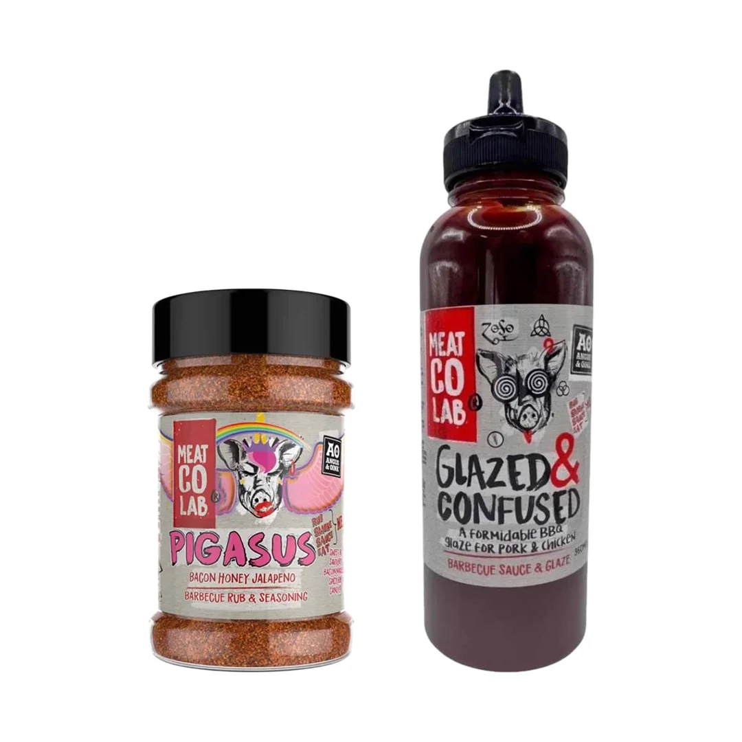 Box Ricetta Pork Ribs Glazed & Confused – Rub Pigasus e Salsa BBQ per Costine - Image 2