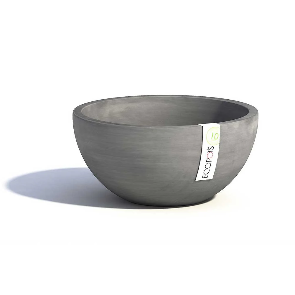 Ciotola Brussels Ø25 cm Grigio Ecopots
