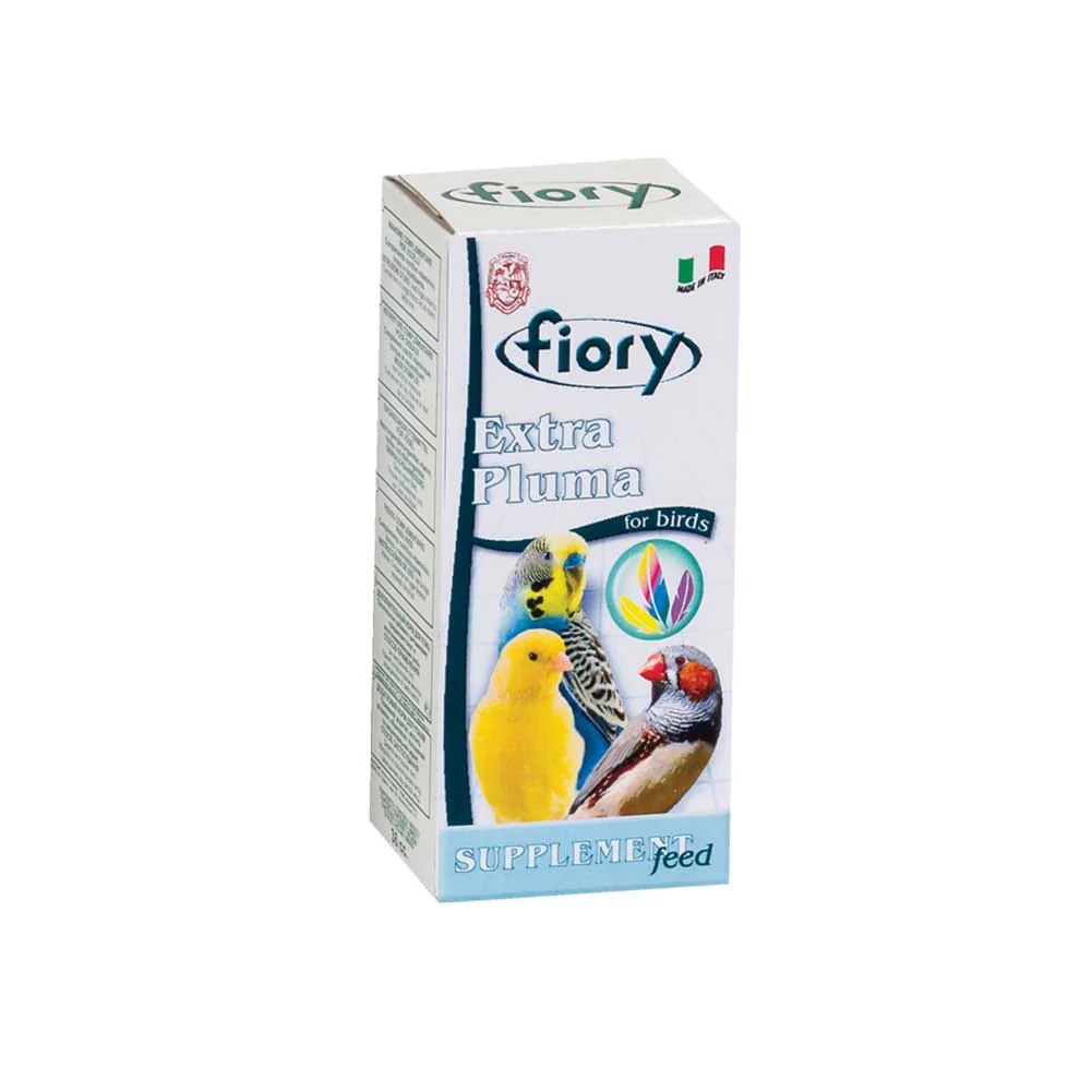 Complemento nutritivo per uccelli Extra Pluma 36cc Fiory