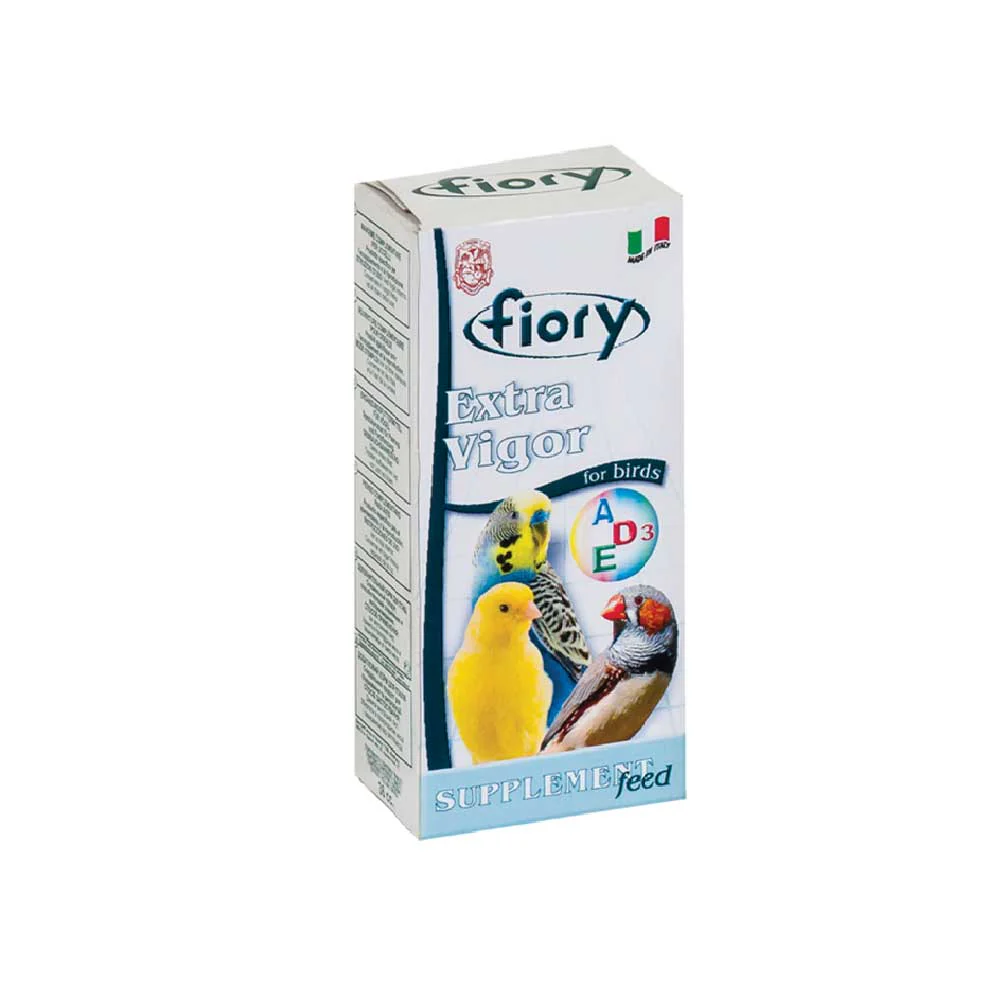 Complemento nutritivo per uccelli Extra Vigor 36cc Fiory