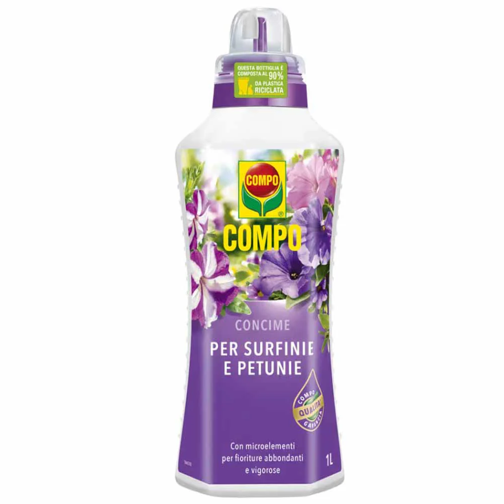 Concime COMPO per surfinie e petunie 1 litro