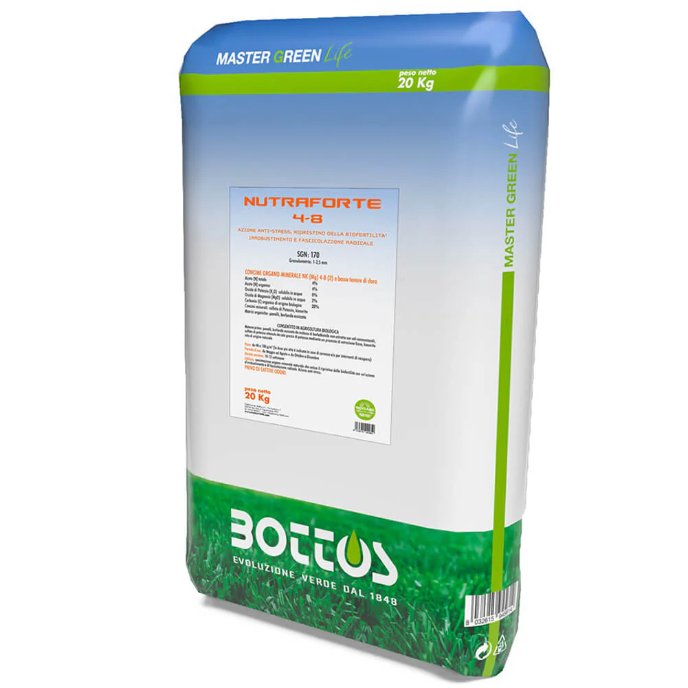Concime per prato Nutraforte 20kg Master Green Life Bottos