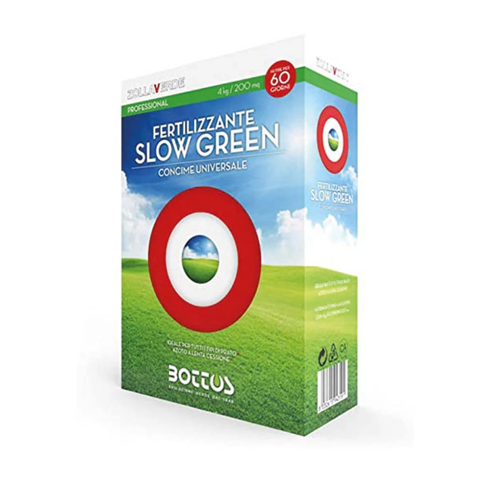 Concime per prato Zollaverde Slow Green 4kg Bottos