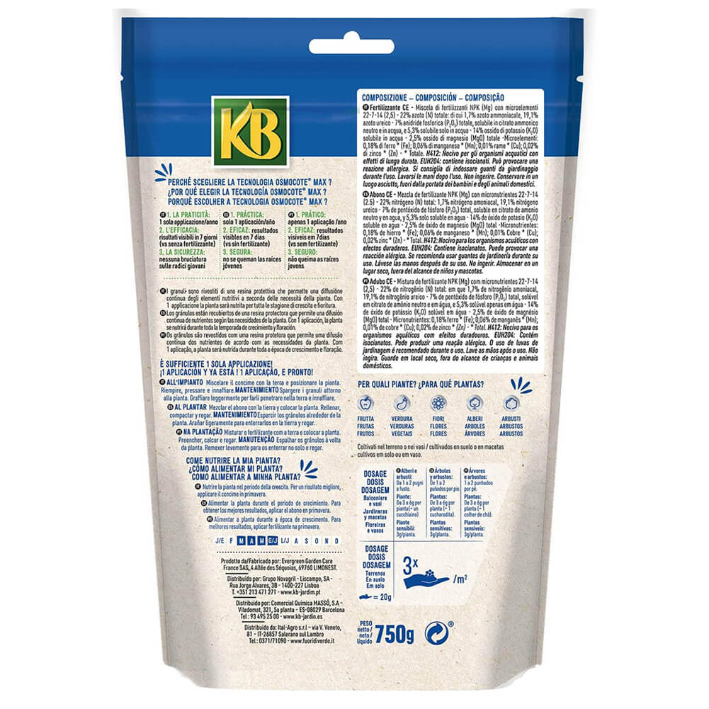 Concime universale Osmocote 750g KB - Image 2
