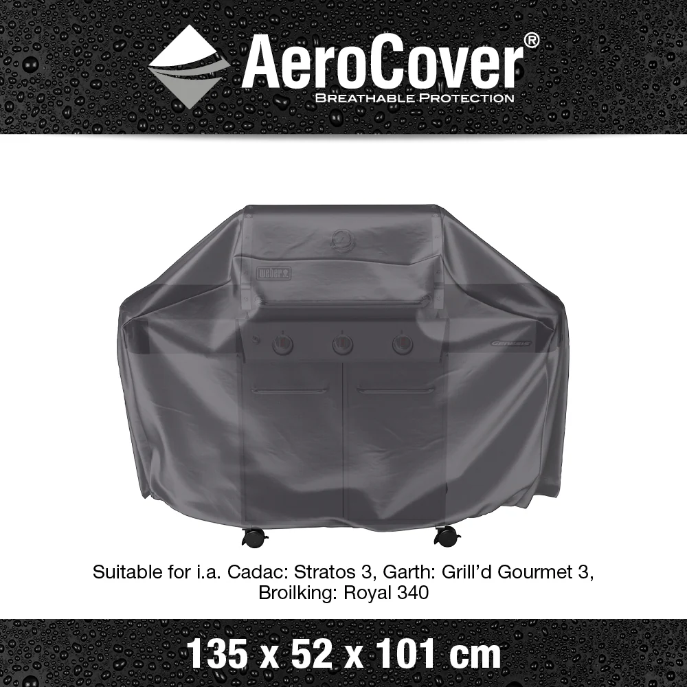 Copertura per barbecue medium 135X52X101 cm Platinum 7852 - Image 3