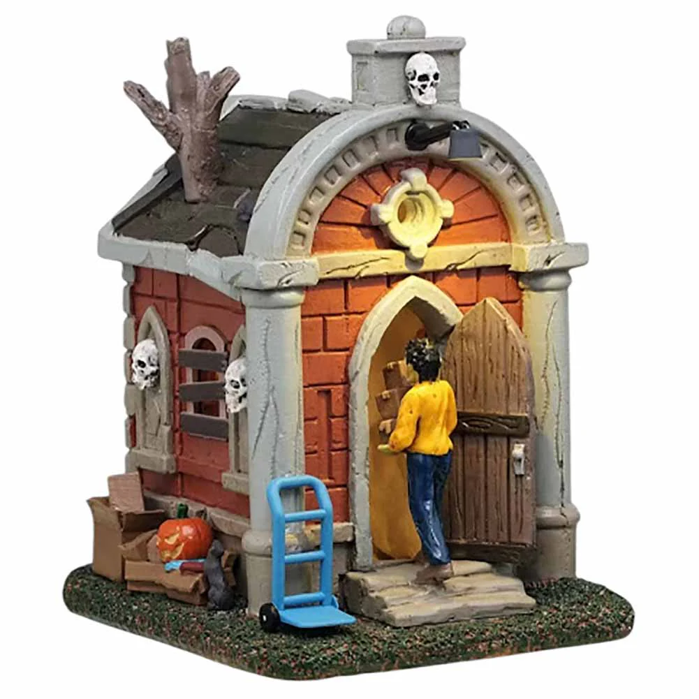 Crypt Move In Spooky Town Lemax Cod 54439