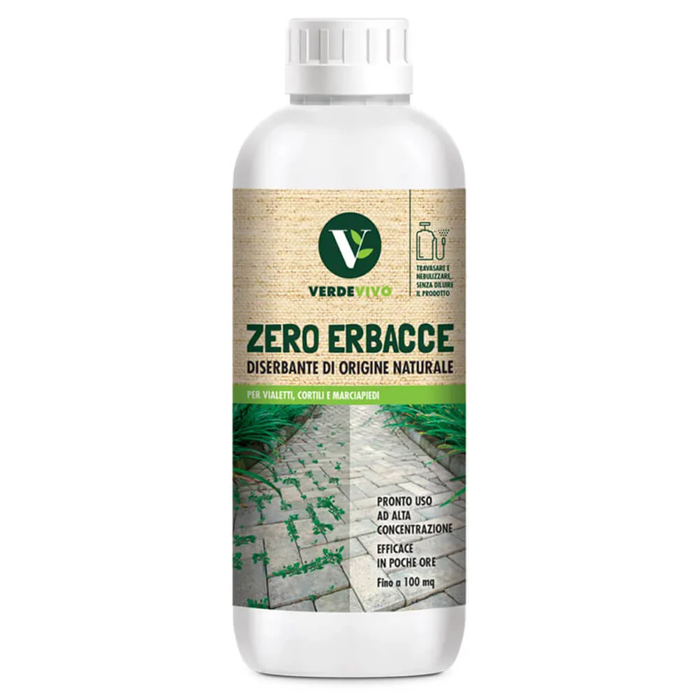 Diserbante naturale Zero erbacce 1lt Verde Vivo