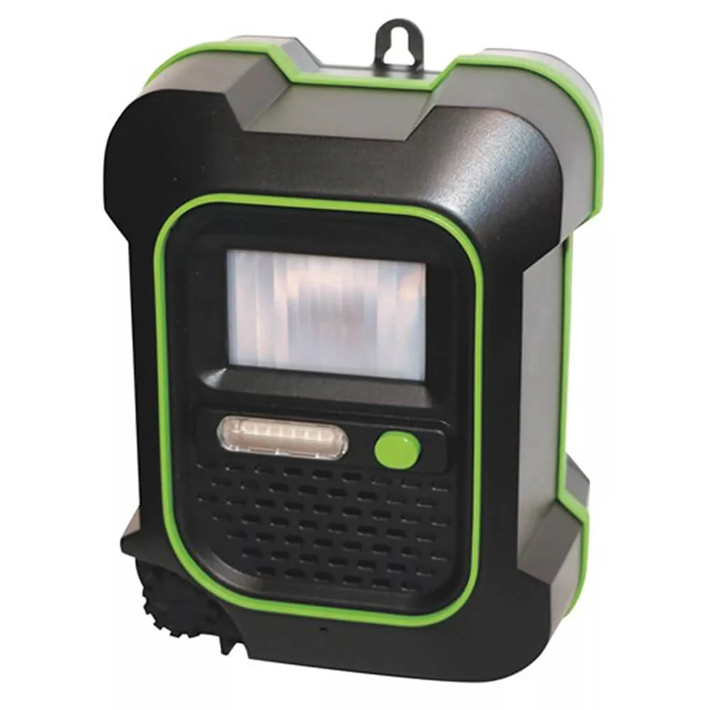 Dissuasore per animali con flash e ultrasuoni Garden Protector 4