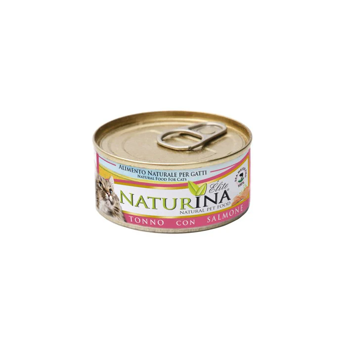 Elite Umido Tonno con Salmone 70g  Naturina