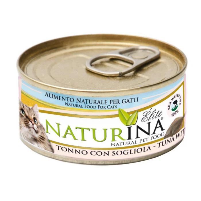 Elite Umido Tonno con Sogliola 70g Naturina