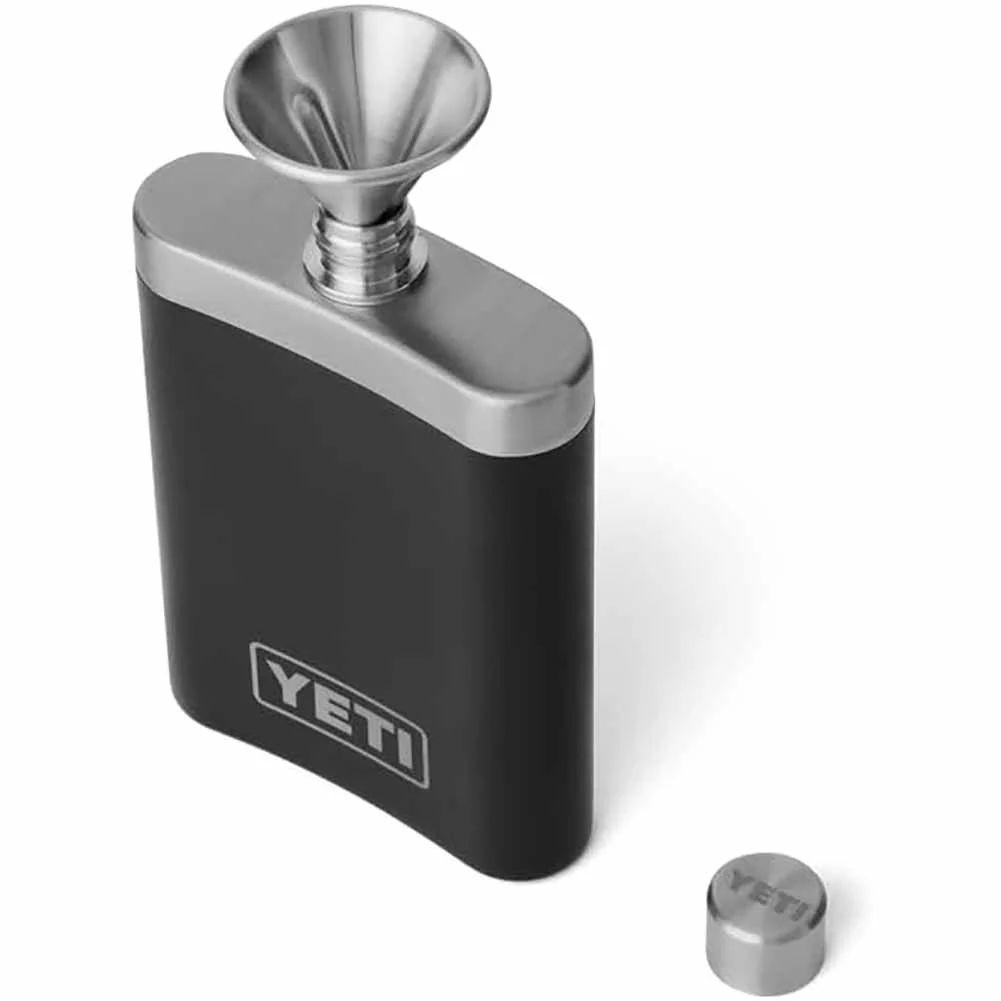 Fiaschetta Yeti Rambler Nera 207ml con imbuto - Image 2