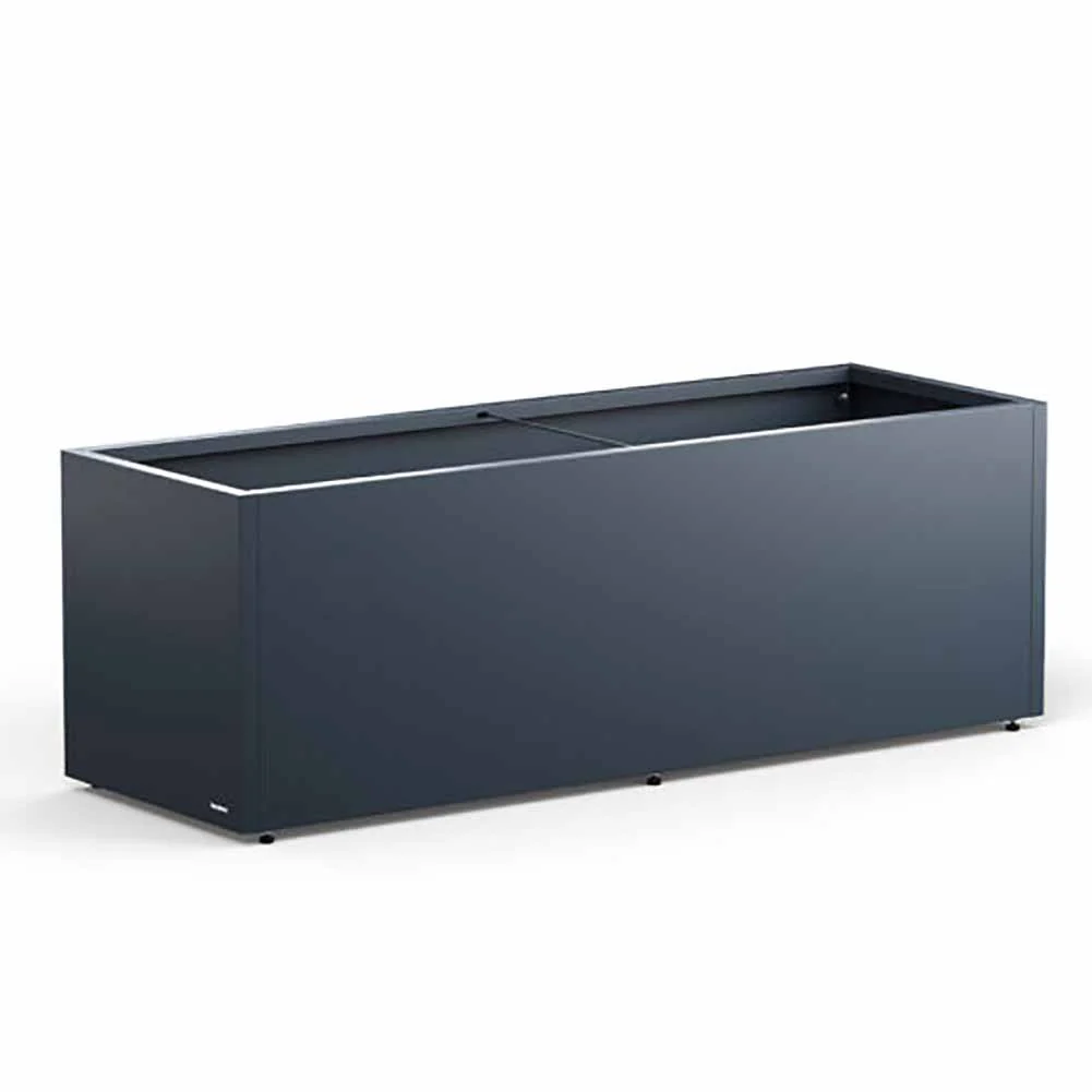 Fioriera Herstera Metal Planter 50 Antracite 150x50x50cm 08971802