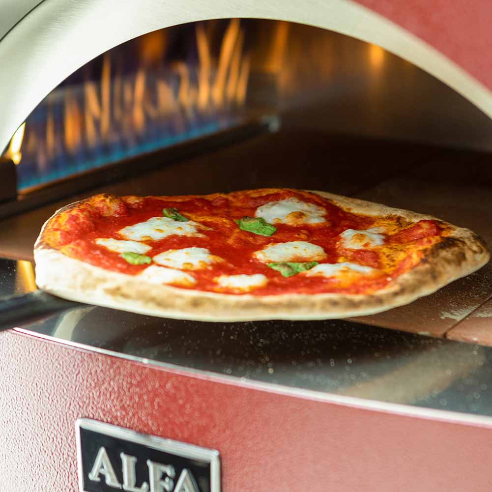 Forno pizza a legna Moderno 2 pizze Rosso FXMD2PLROA - Image 3