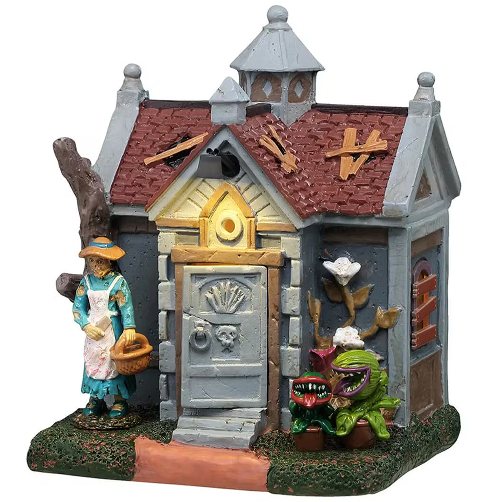 Grave Gardening Spooky Town Lemax Cod 54436