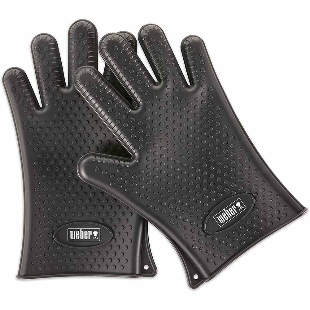 Guanti per barbecue weber in silicone 7017