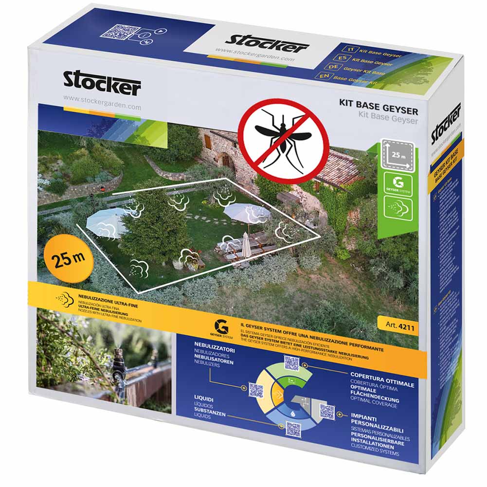 Kit base per Nebulizzatore a batteria Geyser Stocker
