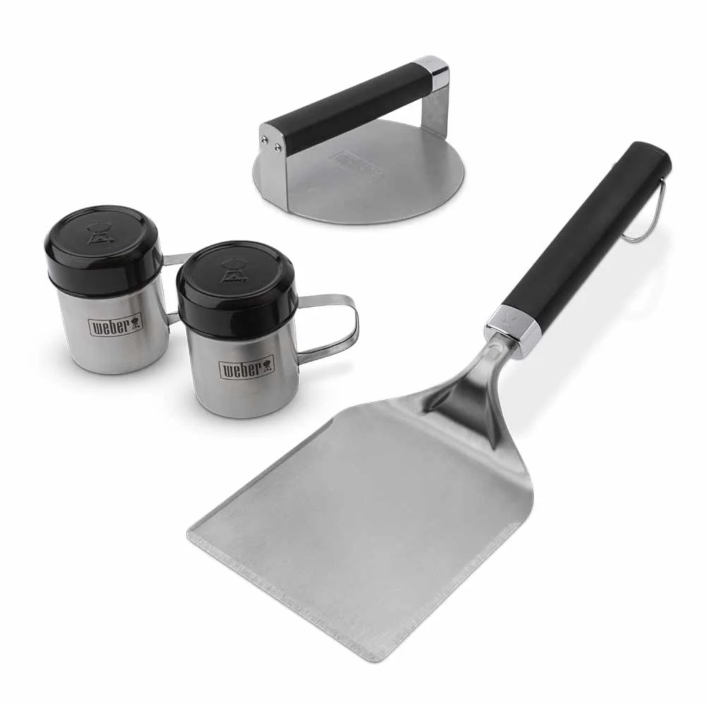 Kit per smashed burger per piastra Weber