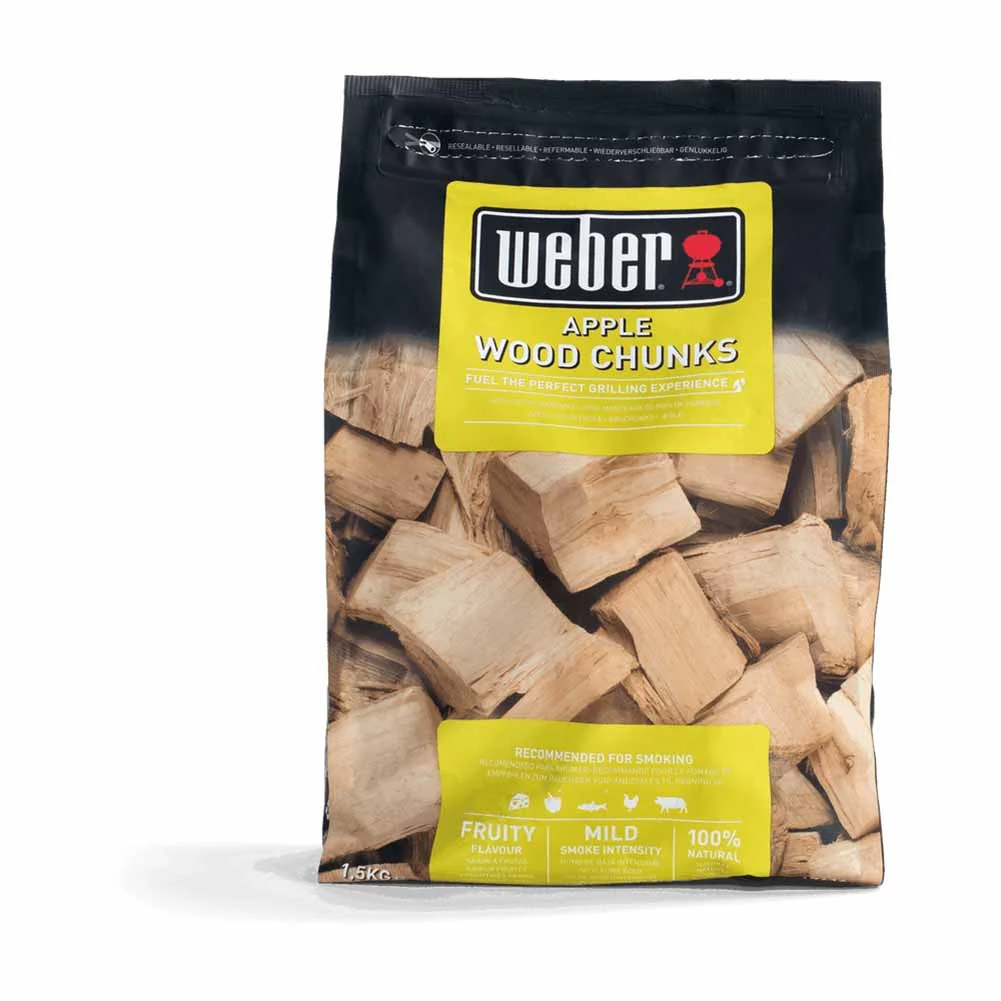 Legna da affumicatura Weber Chunks Melo 1,5kg