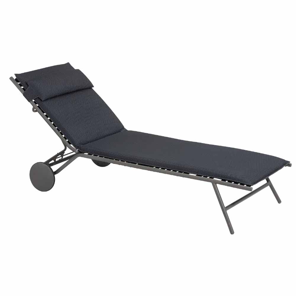 Lettino Lafuma Miami II BeComfort Dark grey LFM5173.8901