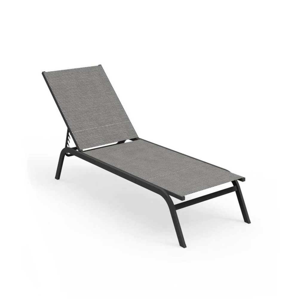 Lettino Step Charcoal Talenti