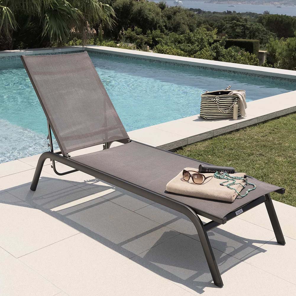 Lettino Step Charcoal Talenti - Image 4