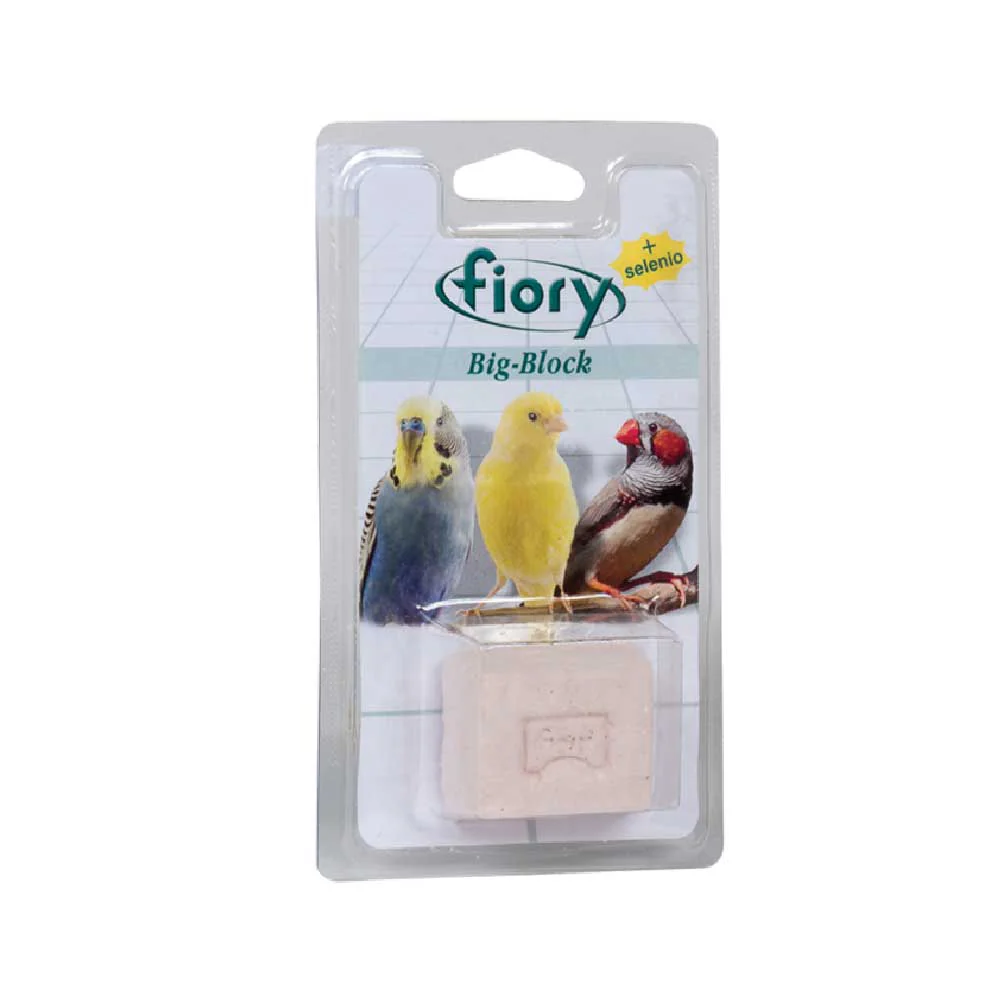 Mangime complementare minerale per canarini Big-Block 55g Fiory
