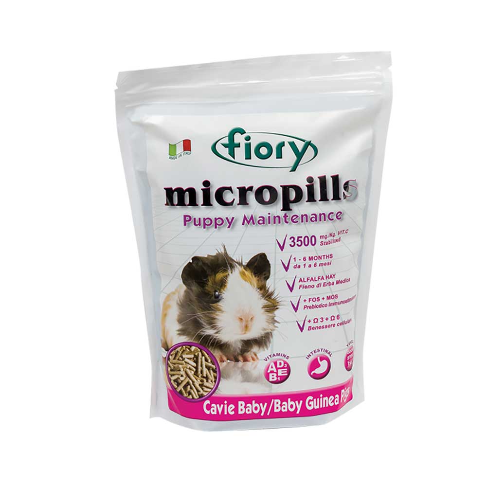 Mangime per cavie Micropills Puppy Maintenance 850g Fiory