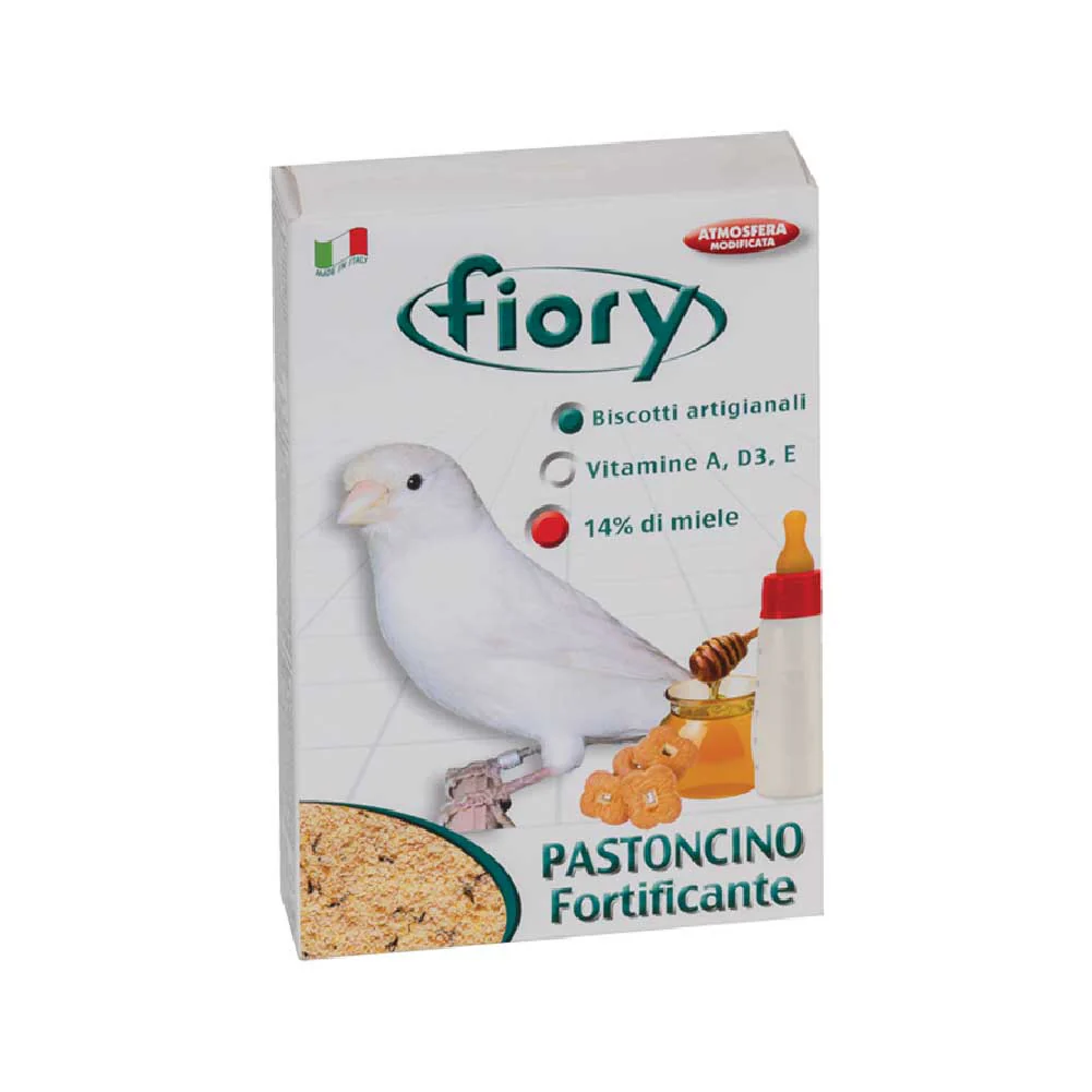 Mangime per uccelli Pastoncino Fortificante Oro 300g Fiory