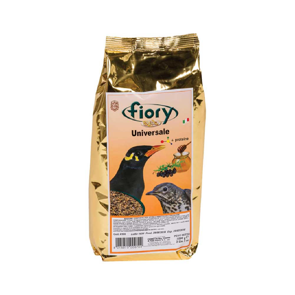 Mangime per uccelli Pastoncino Universale Oro 1kg Fiory